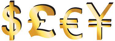 Franklin stare between euro banknotes. Dollar Pound Euro Yen Signs Png Clipart Best Web Clipart