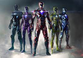 Alpha 5 and zordon created the armor to help the rangers in battle against his enhanced tengas. Power Rangers 2017 Power Rangers Power Rangers Art