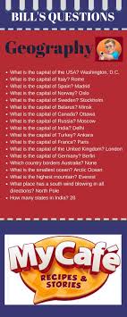 My Cafe Game Bill S Trivia Questions Infographics By Kamela Meghazi Maceiras Mycafegame Tirviaquiz Game Cafe This Or That Questions Cafe Food