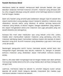 Hanya dalam satu genggaman, seluruh manusia di muka bumi kini bisa dengan mudahnya bertukar informasi, mengakses gambar atau video, hingga pengetahuan baru. Karangan Bm Terbaik Sek Rendah Motivasi Media Sosial Facebook