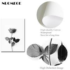 I'm an illustrator based in germany and i hope you enjoy my simple black and white black and white illustrations on instagram: Black White Horse Flower Wall Art Canvas Poster Print Nordic Style Love Simple Painting Picture Living Room With Free Shipping Worldwide Weposters Com