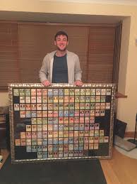 You can customise the frame of the card, alter your character's pose. Hey Reddit My Girlfriend Surprised Me For Our Anniversary With All The Original Pokemon Cards In This Awesome Homemade Frame Gaming