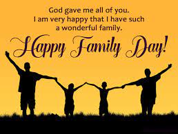 It is the day to wish your wife, mom, sis, grandma or aunt with a thoughtful message or a funny wish! 33 Happy Family Day Wishes Messages And Quotes Ultra Wishes