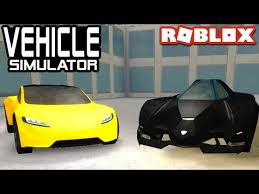 Tesla Roadster 2 0 Vs Lambo Egoista In Vehicle Simulator Roblox Youtube