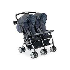 Combi Twin Sport Stroller Graphite Scribble Stroller Double Strollers Twin Strollers