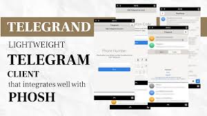 Telegram stands for freedom and privacy and has many easy to use features. Telegrand A Lightweight Telegram Client That Integrates Well With Phosh