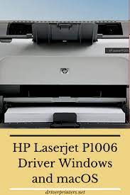 Maybe you would like to learn more about one of these? Hp Laserjet P1006 Driver Printer Printer Driver Windows Software
