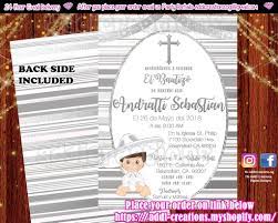 Charro Invitations Customized Item Silver And White Bautizo Silver And White Mexican Baptism Charro Baptism Invitations Charro Bautizo Invitations 17 Inv Baptism Invitations Baptism Invitation For Boys Baptism Invitaciones y recordatorios para bautizos de fun choices. charro invitations customized item
