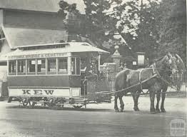 The Kew Horse Tram Australia History Melbourne Tram Kew