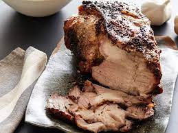 Simple Roasted Pork Shoulder Recipe Aaron Mccargo Jr Food Network Excellent Reviews Rcft Pork Shoulder Recipes Pork Shoulder Pork Roast