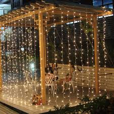 3mx3m 300 Led String Lights Curtain Lights 220v Light Home Balcony Garden Christmas Decor Is Colorful Newchic