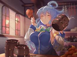 263 aqua (konosuba) hd wallpapers and background images. Aqua Konosuba Kono Subarashii Sekai Ni Shukufuku Wo Wallpaper 2733276 Zerochan Anime Image Board