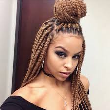 French braid hair styles | tumblr. 65 Box Braids Hairstyles For Black Women