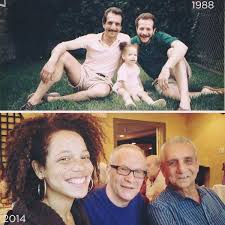 Wayne and Sal, the first gay couple to welcome a child. Here they are 26  years later ❤❤ : r/ainbow