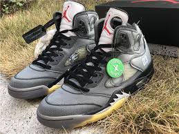 Air Jordan 1 Mid Black University Red White Lucid Green Virgil Abloh Off White X Air Jordan 5 Ct8480 001 Black Muslin Fire Red In 2020 Air Jordans Jordan 5 Jordans