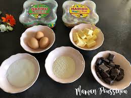 Un gâteau de bonbon 100% haribo nous avons réalisé ce petit gâteau sur support sécurisé en plastique avec un maximum de bonbons haribo. Moelleux Au Chocolat Rapide Et Facile Decore Avec Des Bonbons Haribo Recette Maman Poussinou Blog Famille Lifestyle Et Travel Pres De Marseille