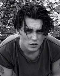 Look At His Hair Long Hair Styles Men Medium Hair Styles Johnny Depp