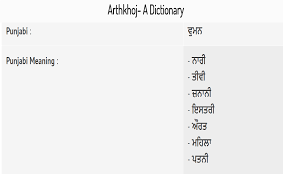 Pin By Arthkhoj Dictionary On Punjabi Dictionary English Words Words Dictionary