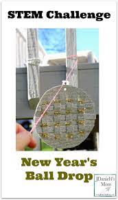 New Year S Ball Drop Stem Challenge New Years Ball Stem Challenges New Years Activities