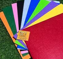 Felt paper- A4 10 sheet paper 1 pack