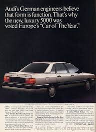 1984 Audi 5000 Audi Car Ads Vintage Cars