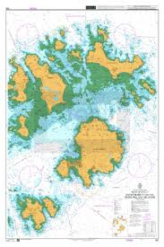 Admiralty Chart 883 Isles Of Scilly Saint Marys And