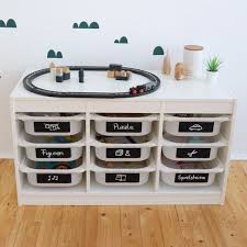 Blackboard Sticker Nursery Box Sticker Nursery Storage Etsy In 2020 Ikea Trofast Storage Labels Ikea Toy Storage