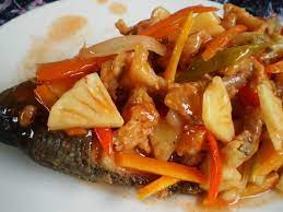 Gurame Asam Manis Resep Ikan Resep Resep Masakan
