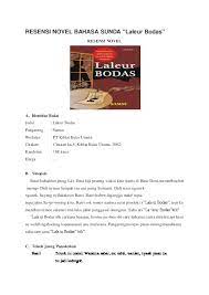Novel sunda singkat cara golden. Resensi Novel Bahasa Sunda Pdfcoffee Com