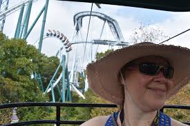 The reflecting coasters of Busch Gardens Williamsburg.