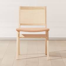 Claude Cane And Leather Dining Chair Reviews Cb2 Leather Dining Chairs White Dining Chairs Dining Chairs