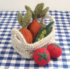 Super cute free apple knitting pattern. Fruit And Vegetables Toy Knitting Patterns Etsy In 2021 Crochet Fruit Handmade Knitting Knitting Patterns