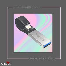 32gb Sandisk Ixpand V2 Usb Flash Drive For Iphone And Ipad Lightning In 2020 Sandisk Ixpand Sandisk Flash Drive