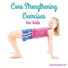 The Easiest Core Strengthening Exercises For Kids The Inspired Treehouse Exercise For Kids Core Strengthening Exercises Fun Workouts