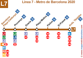 Critique / review of part 7every week we upload 2 videos from series of la linea. Line 7 Brown L7 Barcelona Metro Updated 2021