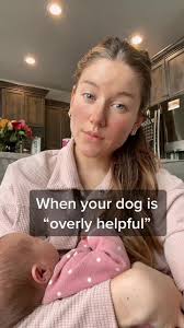 Caring for Baby and Dog: A Heartwarming Moment