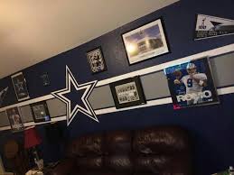 Not sure how to best style a game room? Pin By Isolis2 On Dallas Cowboys Football Dallas Cowboys Room Dallas Cowboys Room Decor Dallas Cowboys Bedroom