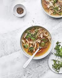 Chicken Soup With Caramelized Ginger Bon Appetit Recipe Healthy Soup Recipes Ginger Recipes Soup Recipes