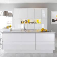A bistro table provides a spot for a quick meal without adding clutter. White Modern Kitchen Cabinets Mixed Black Cupboard Kitchen Furniture China Kitchen Cabinets Kitchen Products Made In China Com