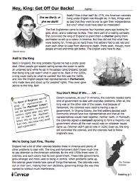 Explain that government uses tax money to provide certain goods and services. Hey King Get Off Our Backs Icivics Social Studies American Revolution Teaching American History Social Studies Middle School