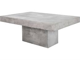 Moe S Home Outdoor Dark Grey 31 Wide Concrete Rectangular Coffee Table In 2020 Rectangular Coffee Table Concrete Coffee Table Coffee Table