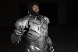 Buzz lightyear front chest plate sized to fit on an 8.5x11 page additional pdf of image for 18 wide set to print on two separate pages. School Of Mines Built A Real Life Iron Man Suit For New Discovery Channel Series The Denver Post