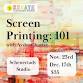 Screen Printing: 101 - Schenectady event in Schenectady, NY