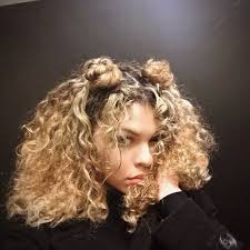 Curly Space Buns Curly Hair Styles Hair Styles Curly Hair Styles Naturally