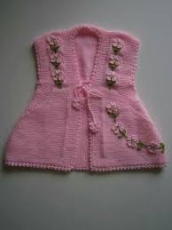 Yun Orgu Dunyasindan Ornekler Bebek Yelek Modelleri 26 Baby Knitting Patterns Bebek Yelek Orgu