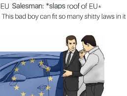 This Bad Boy Can Fit So Many Shitty Laws Slaps Roof Of Car Know Your Meme