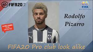 81 70 74 79 65 74. Fifa 20 Rodolfo Pizarro Look Alike In Monterrey Fifa20 Pro Club Youtube