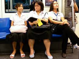 There Were Two Students and a Ladyboy on the Subway | Flickr