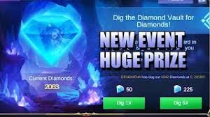 Karena harga diamond di bebasbayar ini tergolong murah lo. Diamond Vault New Event Digging Diamonds Youtube