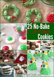 10.snowy gingerbread christmas trees from baked by an introvert. 25 No Bake Christmas Cookies The Frugal Farm Wife